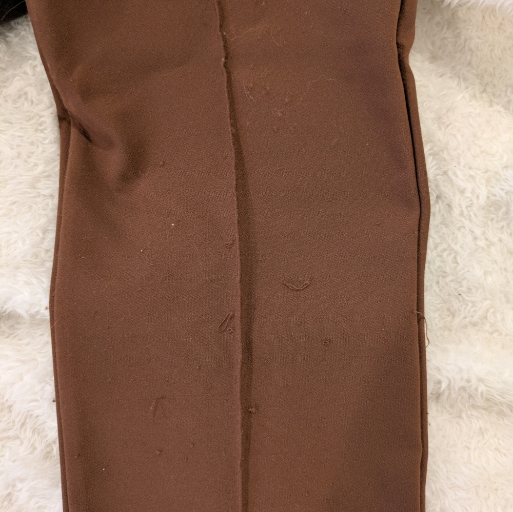 Rachel Zoe Pull On Slim Pants Copper Brown 6 - Picture 9 of 9